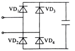 图1 二极管容性整流电路