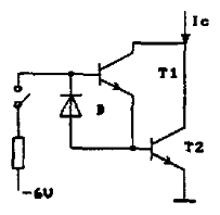 图2达林顿组合电路中的加速二极管