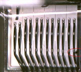 快恢复二极管失效模式电压击穿实物图