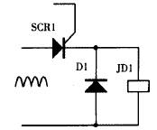 图4 可控硅控制电磁阀电路