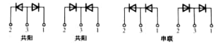 图1 肖特基二极管的引出脚方式