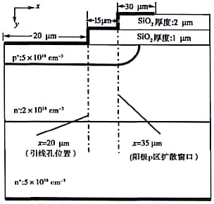 参考二极管结构示意图