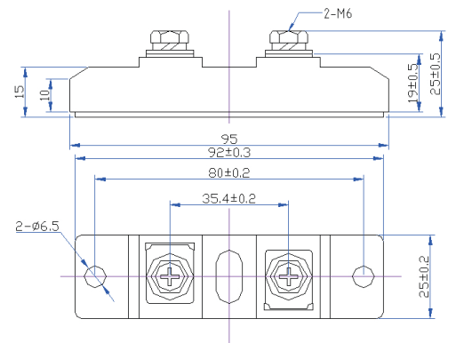 HFB280MD4U封装结构与尺寸图