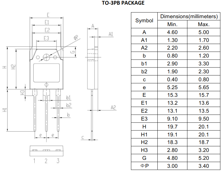 HFD4020PD封装结构与尺寸图