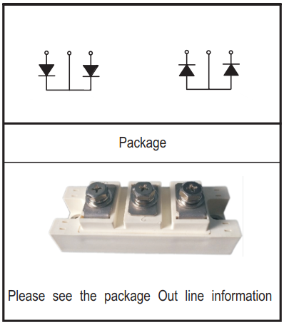 400A/1200V快恢复二极管模块