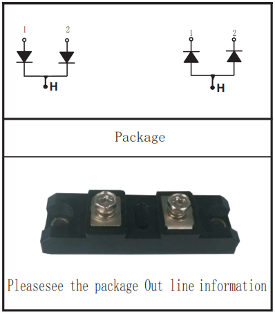 400A/100V快恢复二极管模块