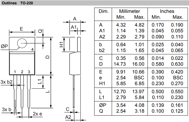 DPG20C400PB封装结构与尺寸图