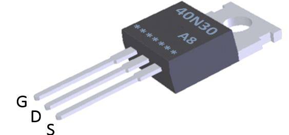 N沟道增强型40A/300V MOSFET