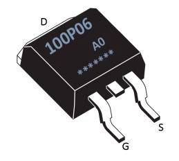 P沟道100A/60V MOSFET