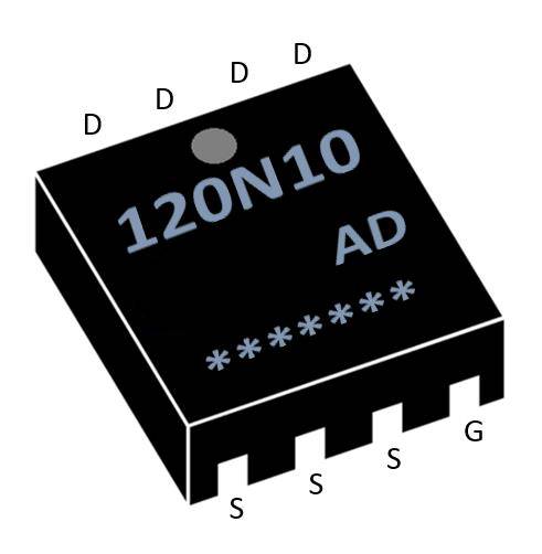 N沟道增强型120A/100V MOSFET