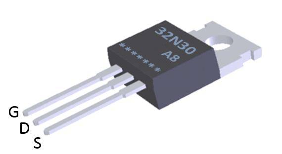 N沟道增强型32A/300V MOSFET