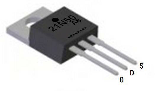 N沟道增强型21A/500V MOSFET